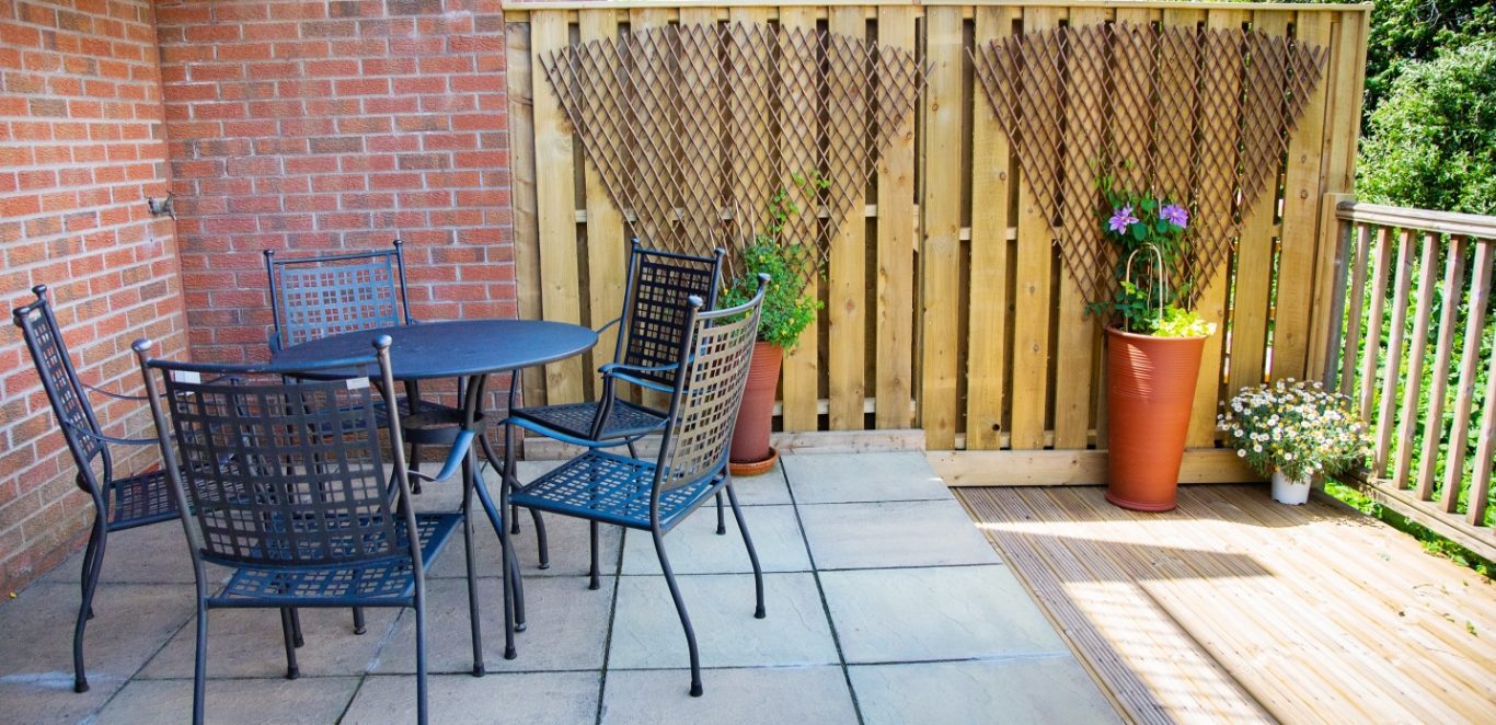 Townhouses – spacious terrace